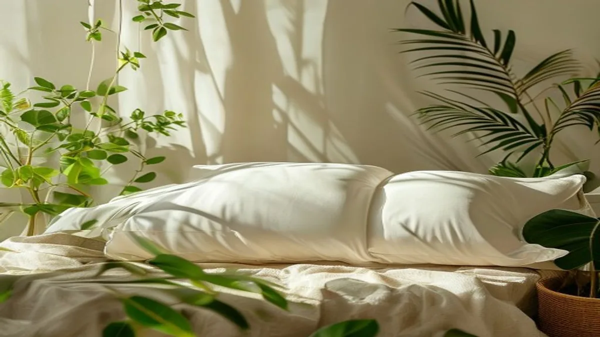 Oreiller Cervical Naturel & Bio : Latex 100% Naturel et Matières Écologiques