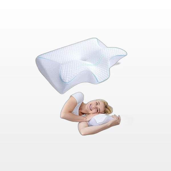HOMCA Oreiller Ergonomique Cervical 2 en 1 — oreiller cervical HOMCA