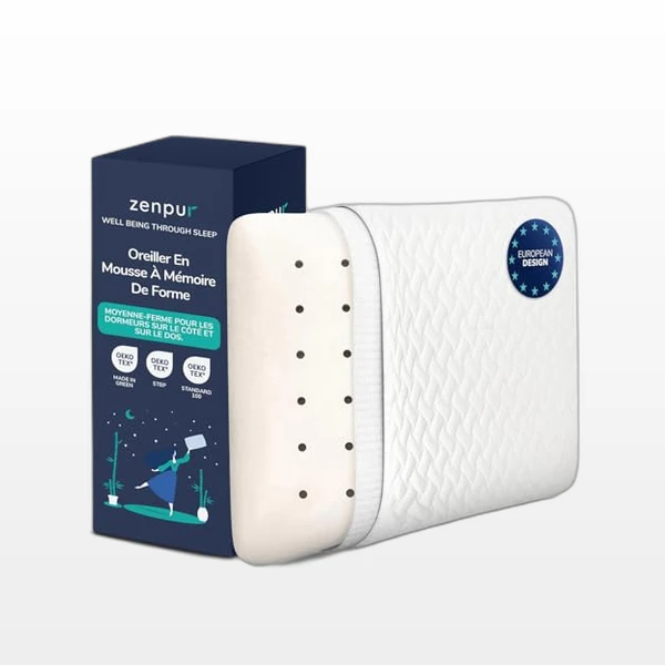 ZenPur Oreiller Ergonomique Cervical — oreiller cervical ZenPur